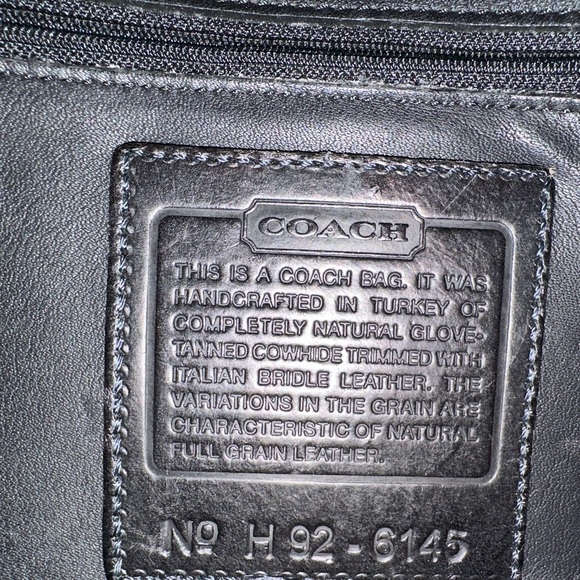 Vintage Leather Coach Mercer Purse - Picture 7 of 7